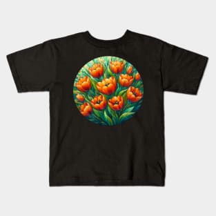 Tulip Flower Kids T-Shirt